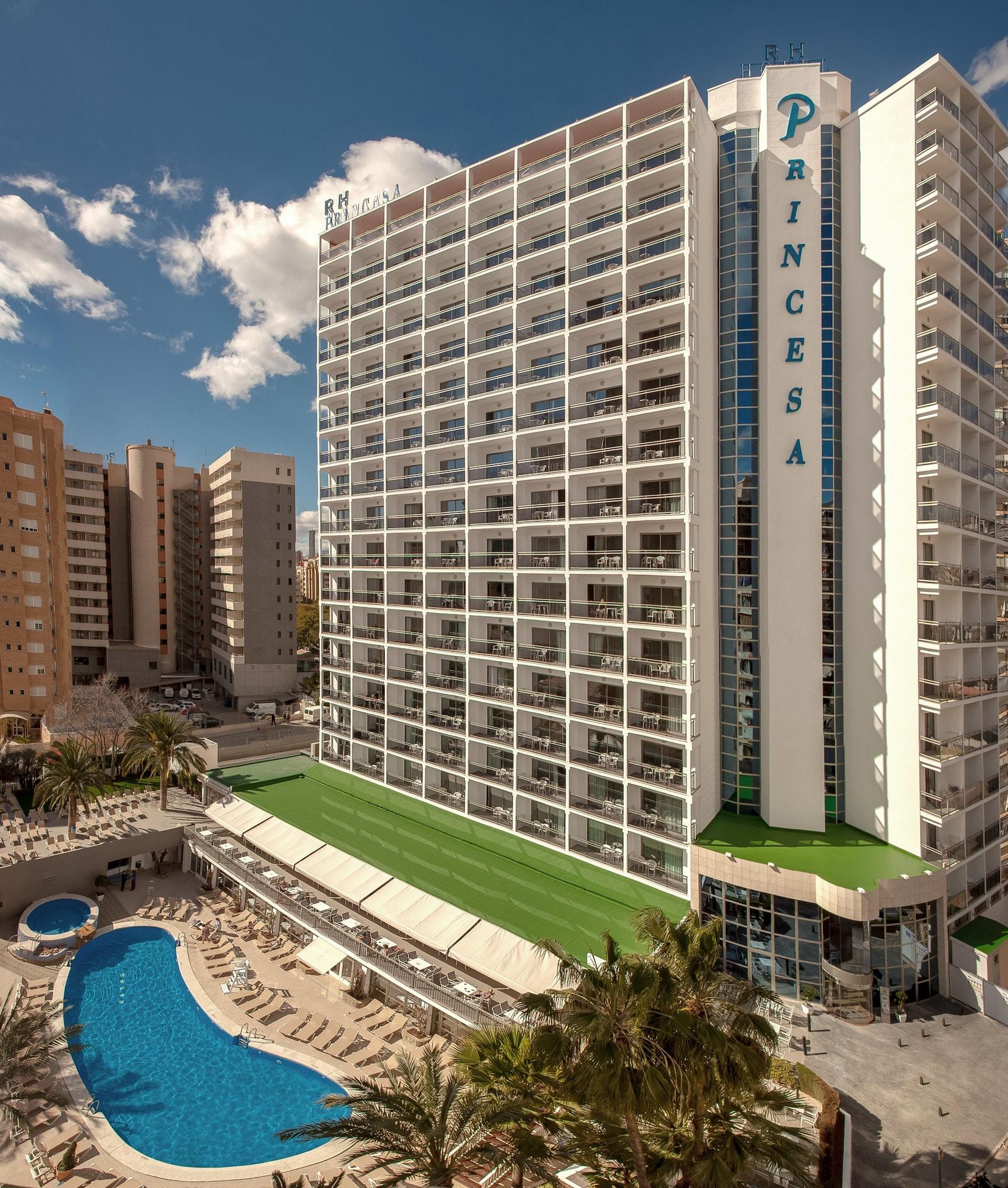 RH Princesa Hotel & Spa 4* Sup Benidorm Bagian luar foto