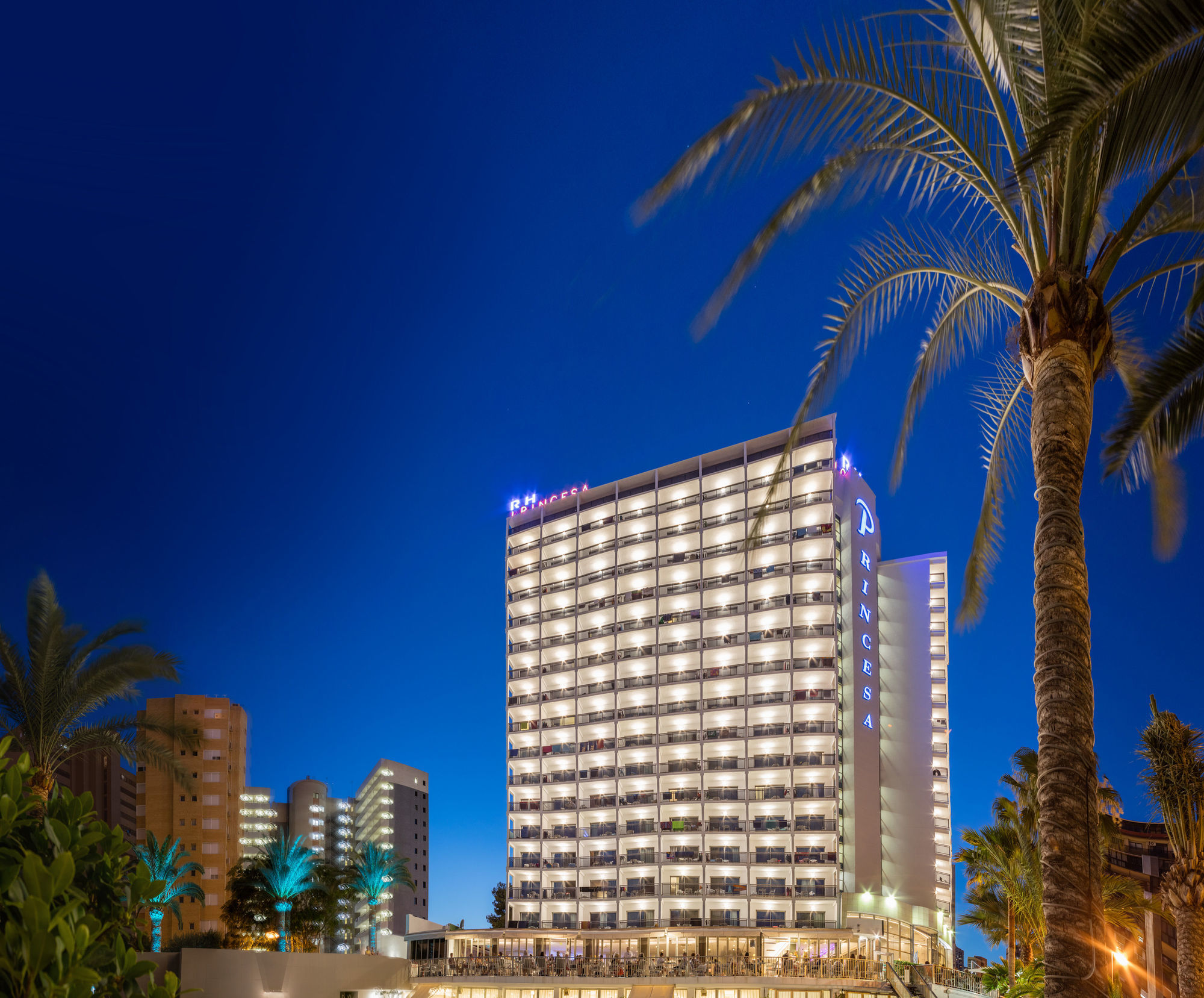 RH Princesa Hotel & Spa 4* Sup Benidorm Bagian luar foto